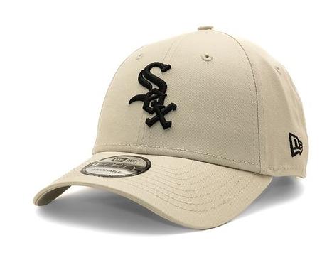 Casquette New Era 9FORTY MLB League Essential des Chicago White Sox - Beige/Noir
