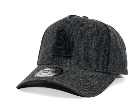 Casquette New Era - MLB Denim 9FORTY A-Frame - LA Dodgers - Noire