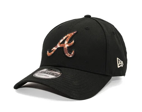 Casquette New Era - Animal Pack 9FORTY MLB Faux Pony Cow Infill Cap - Atlanta Braves