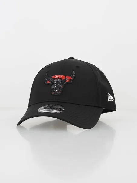 Casquette New Era Chicago Bulls Tech Mesh 9FORTY Black Adjustable