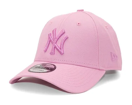Casquette New Era 9FORTY MLB League Essential New York Yankees Rose Fondant