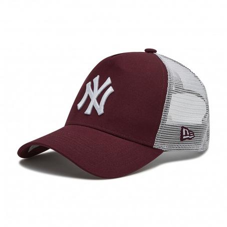 Casquette Trucker Essential A Frame New York Yankees Bordeaux