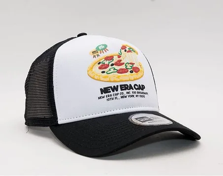 Casquette New Era 9FORTY A-Frame Trucker Food Pack Snapback Optic White