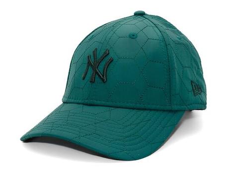Casquette New Era - 9FORTY MLB Quilted - NY Yankees - Vert / Noir