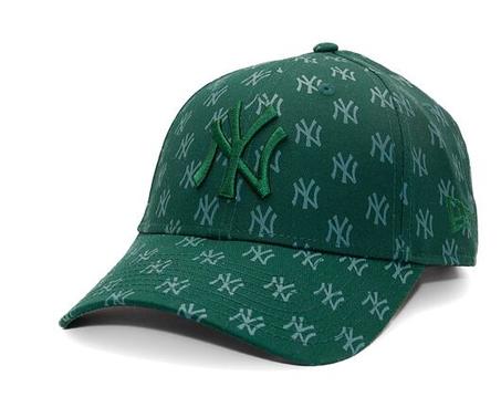 Casquette New Era - 9FORTY MLB Team Monogram - NY Yankees - Vert