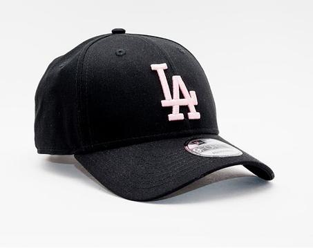 Casquette à bride arrière 9FORTY MLB League Essential Los Angeles Dodgers de New Era, noire