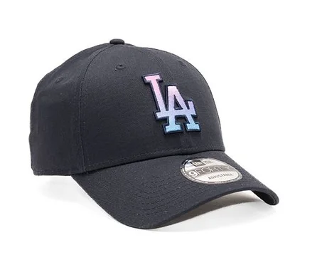Casquette New Era 9FORTY MLB Gradient Los Angeles Dodgers Navy/Wild Rose