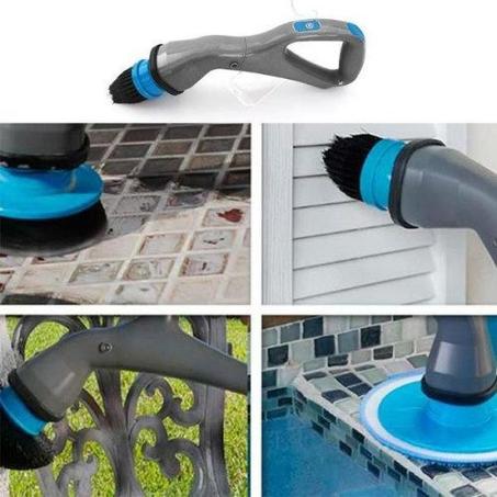 فرشاة تنظيف كهربائية لاسلكية 3 في 1 من هوريكان ماسل سكرابر،