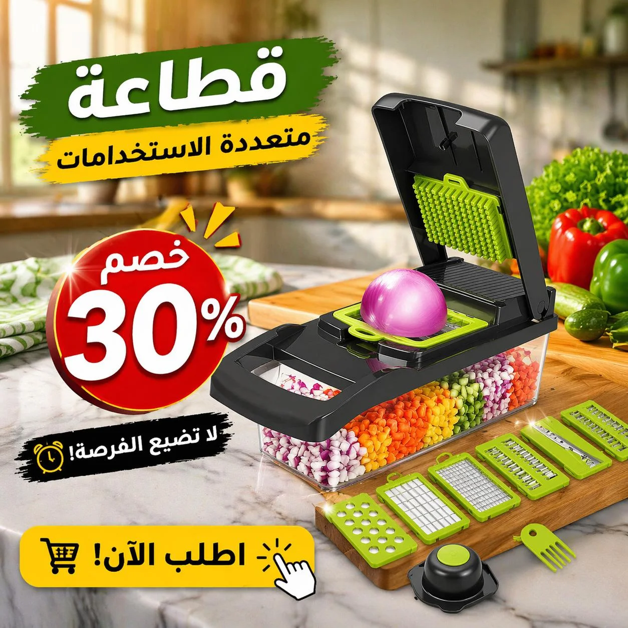 قطاعة خضروات 14 في 1