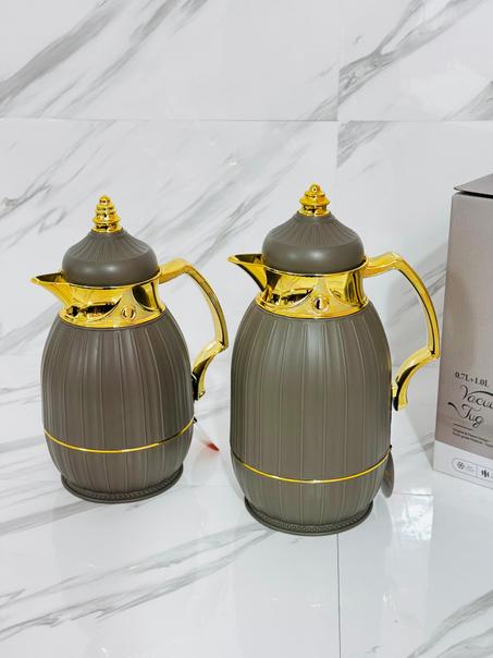 2 ترموس فخمة عازل للحرارة