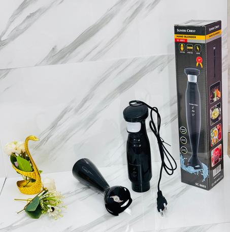 Mixeur PLongeant 1 vitesse 300w NOIR silver creast