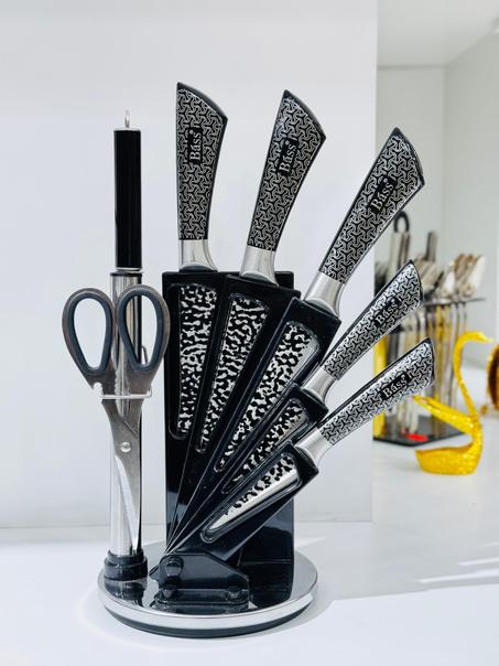 مجموعة سكاكين المطبخ