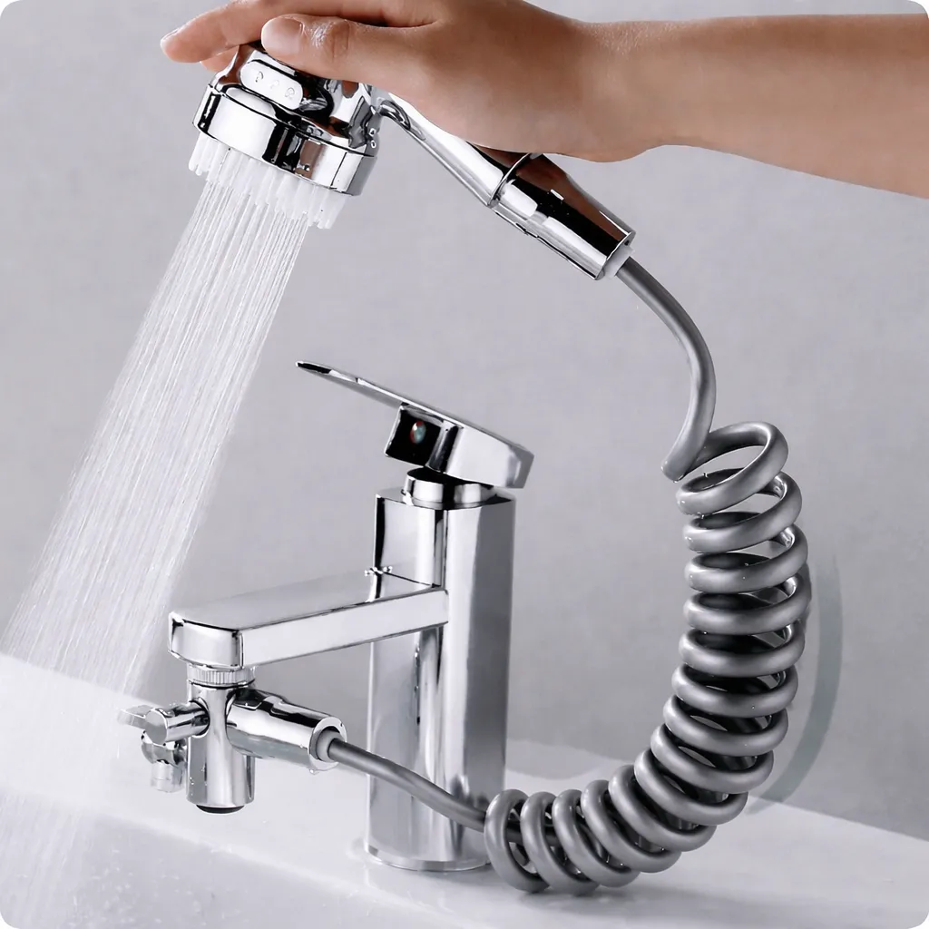 ملحق صنبور رأس الدشّ 3 في 1