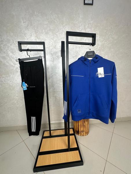 Survêtement ADD bleu roi avec pantalon noir