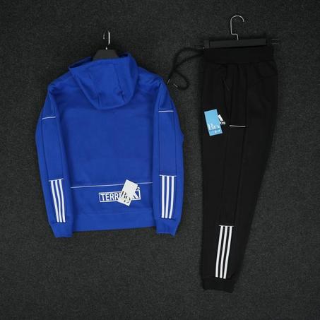 Survêtement ADD bleu roi avec pantalon noir