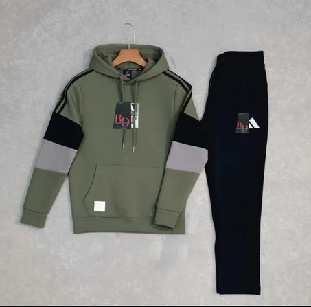 Survêtement ADD Vert bouteille & noir