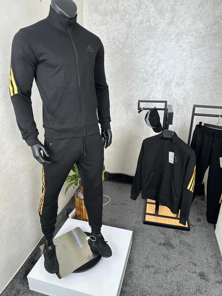 ensemble ADD Noir avec trois bandes Dorés 2025 high quality