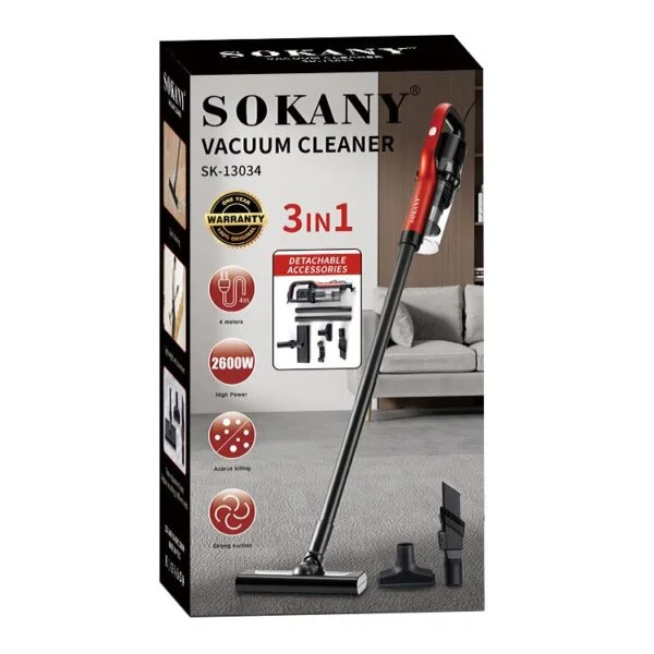 🧹 مكنسة كهربائية متعددة الوظائف SOKANY