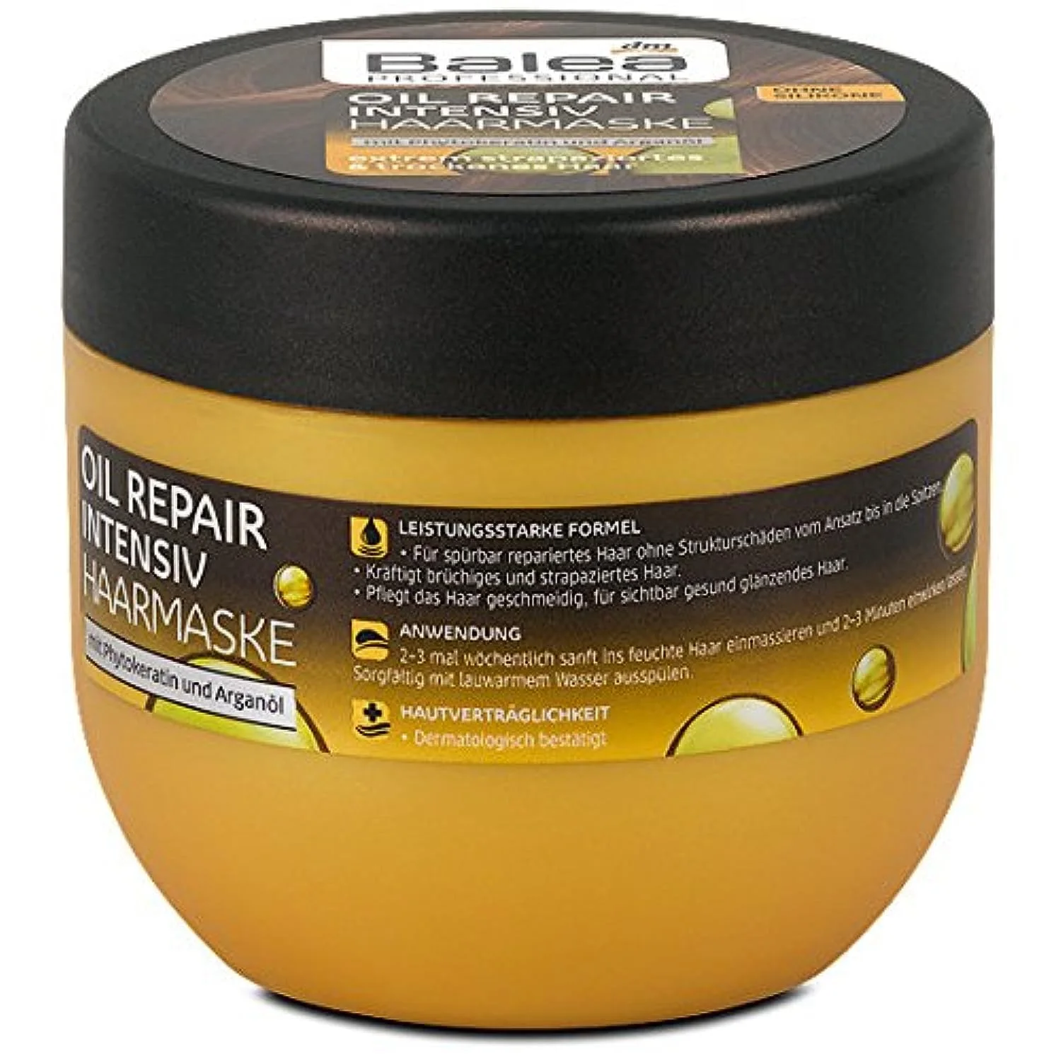 Masque cheveux Balea Professional Oil Repair Intensiv – 300 m