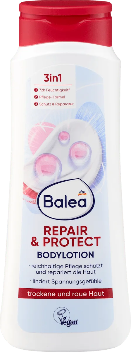 لوشن الجسم لإصلاح وحماية البشرة – Balea Repair & Protect