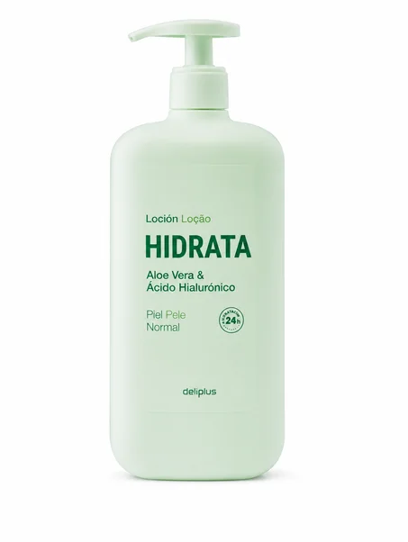 لوشن مرطب للجسم بالألوفيرا وحمض الهيالورونيك – Hidrata Deliplus