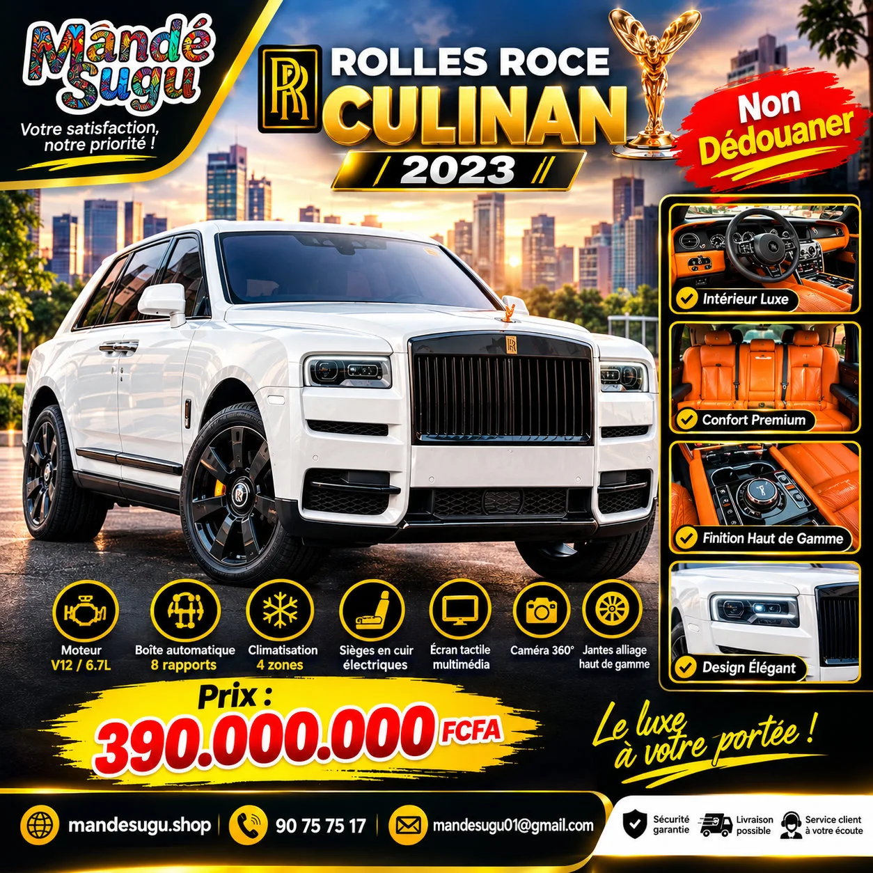 Rolles Roce Culinan 2023