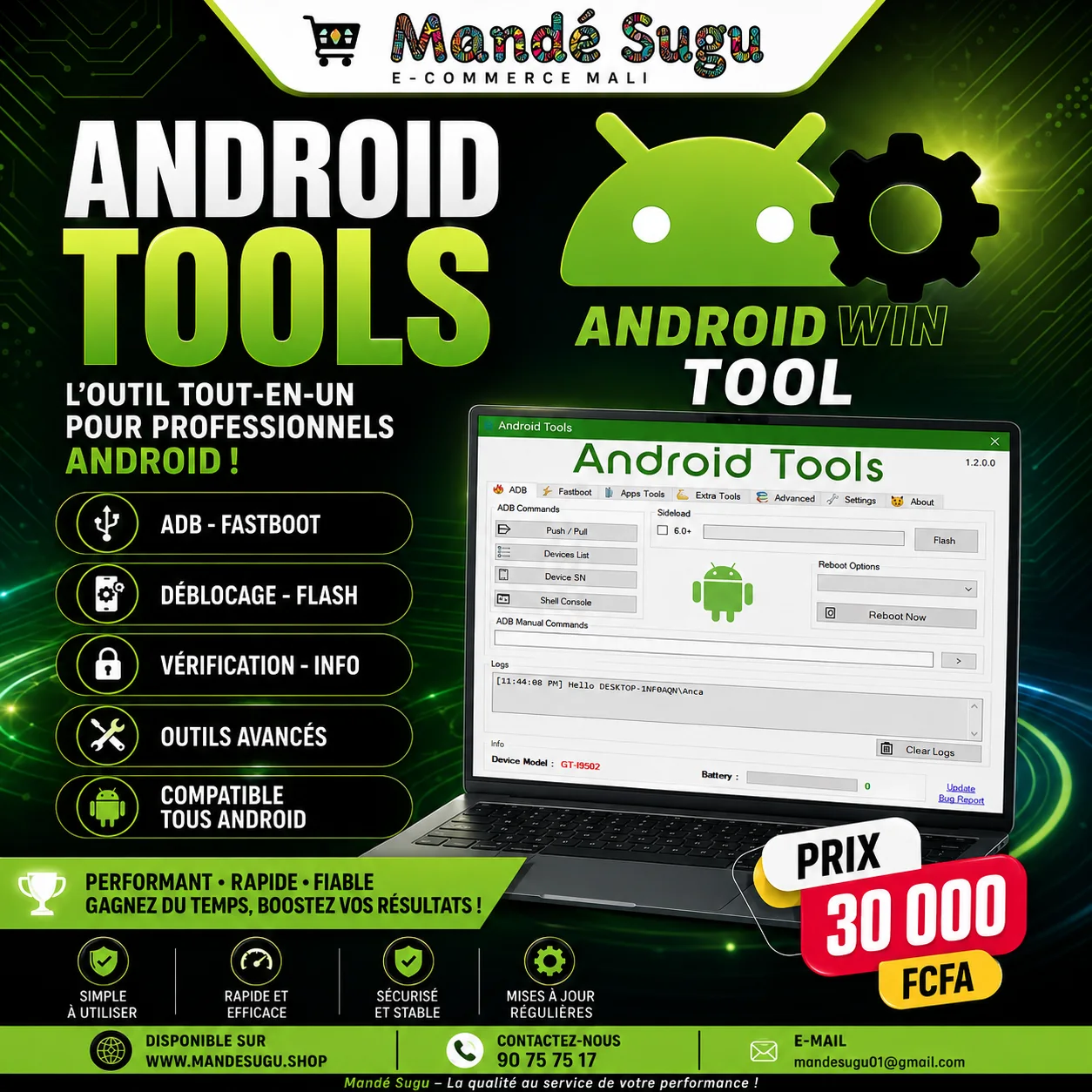 ANDROID WIN TOOL