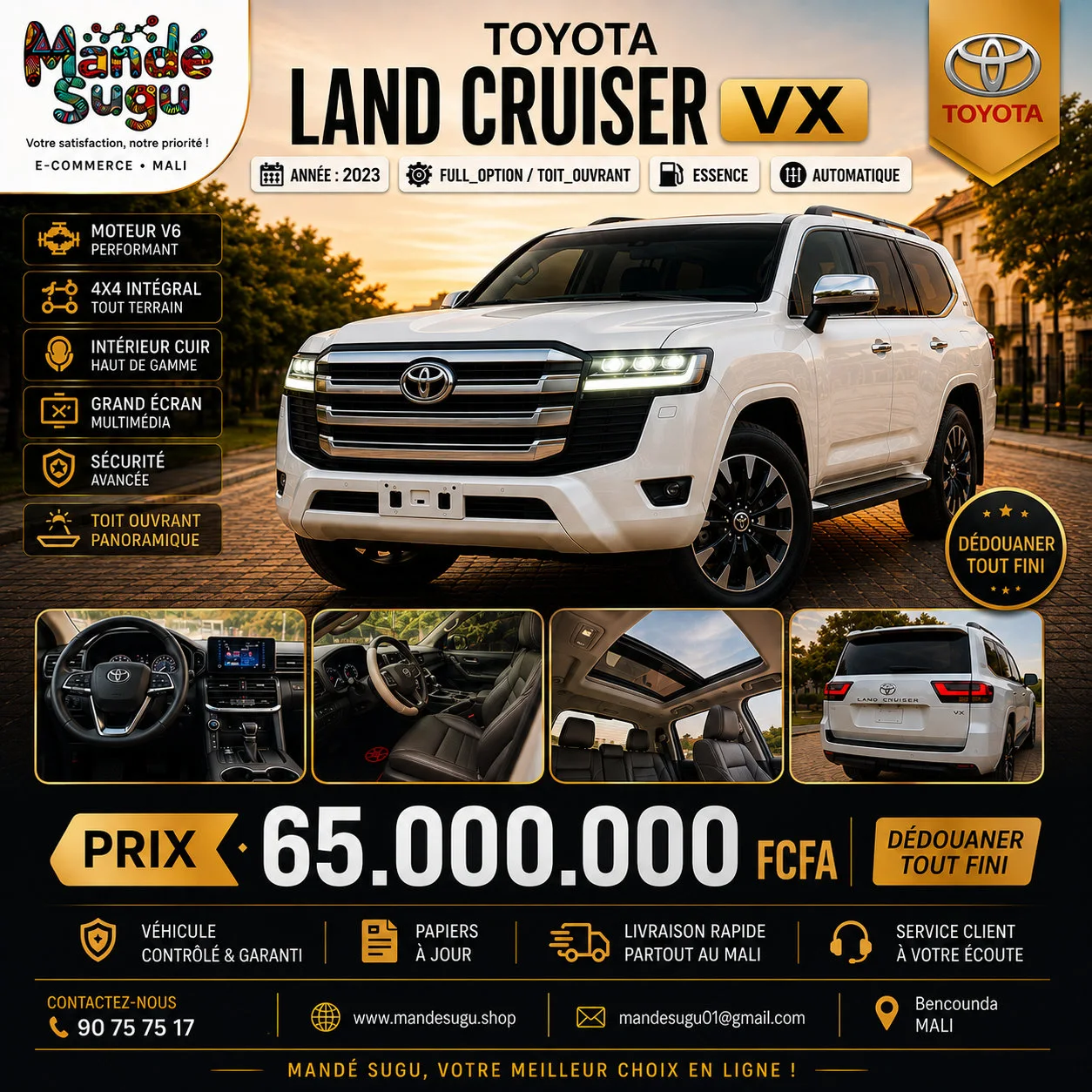 TOYOTA LAND CRUISER VX.