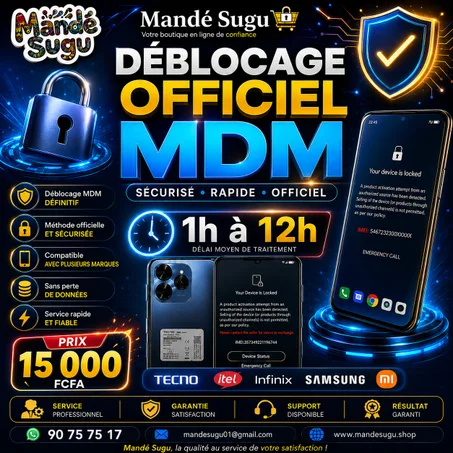 Déblocage Officiel MDM par imei