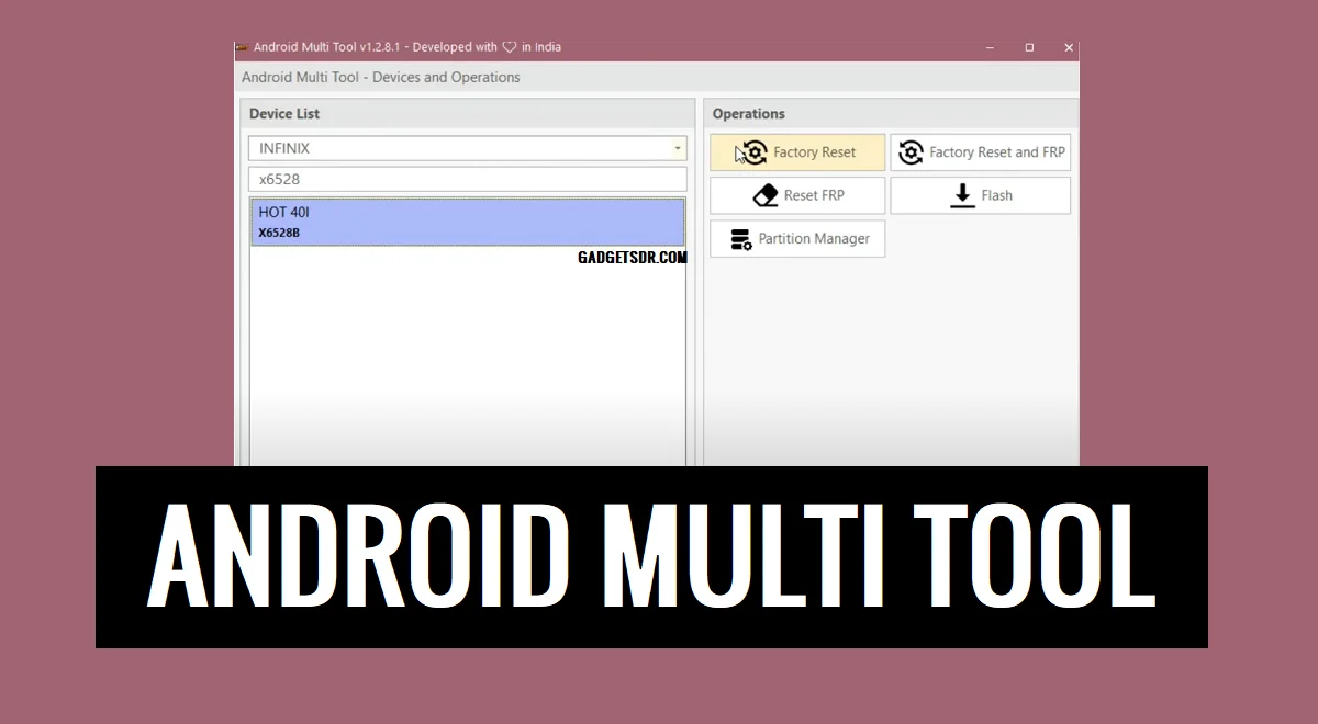 Android Multi Tool (licence 1 an)