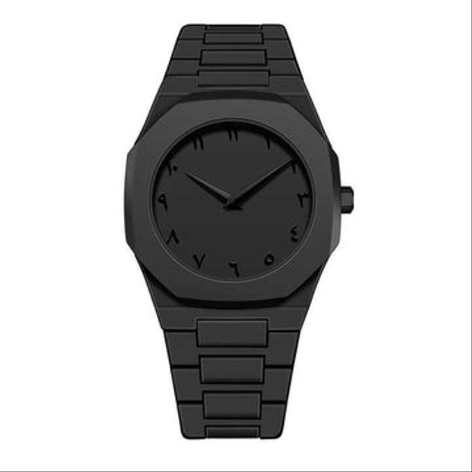 ASSIL Montre Noire Style Arabe