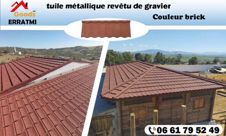 TUILE ALU ZINC BRICK