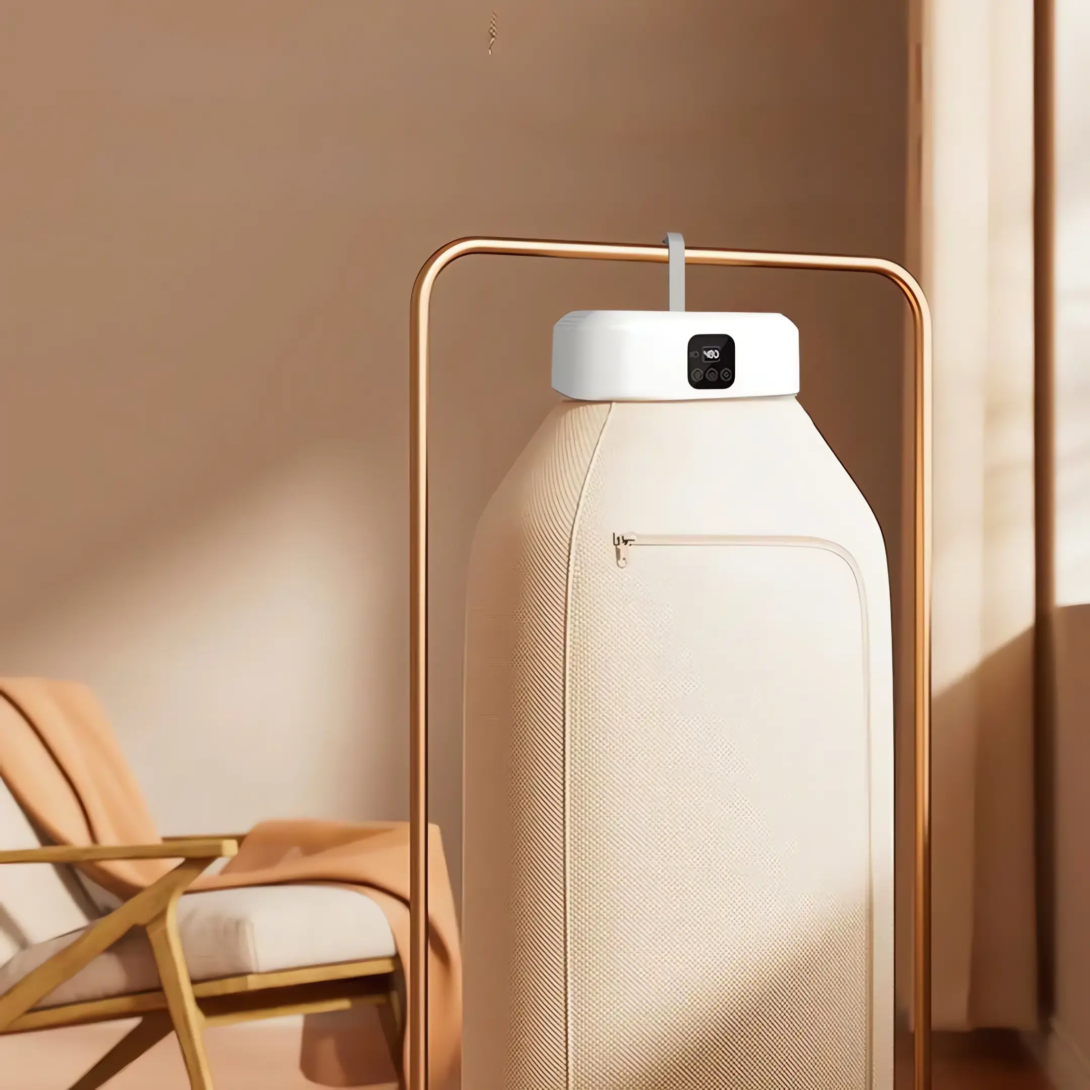 مجفف ملابس ذكي قابل للطي