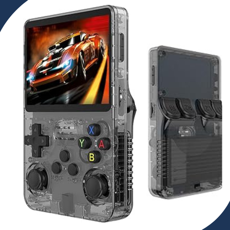 جهاز ألعاب كلاسيكي محمول — أكثر من 20,000 لعبة لساعات من الحنين إلى الماضي