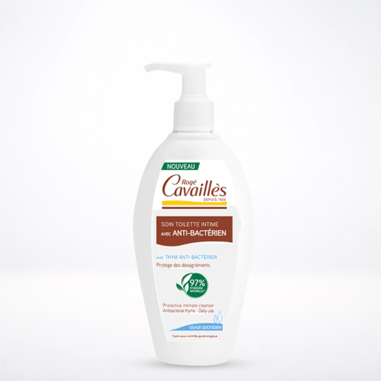 Rogé Cavaillès Soin Naturel Toilette Intime Anti-Bactérien 250ml