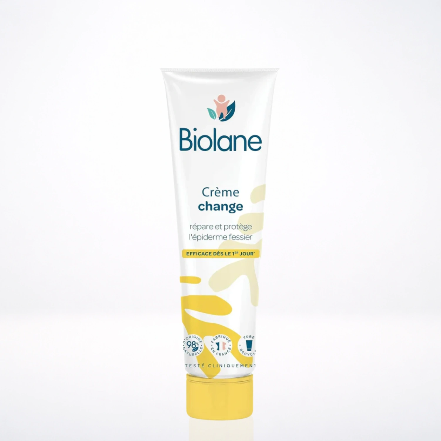 BIOLANE Crème De Change 100ml Crème Protectrice Siège Bébé Érythème Fessier