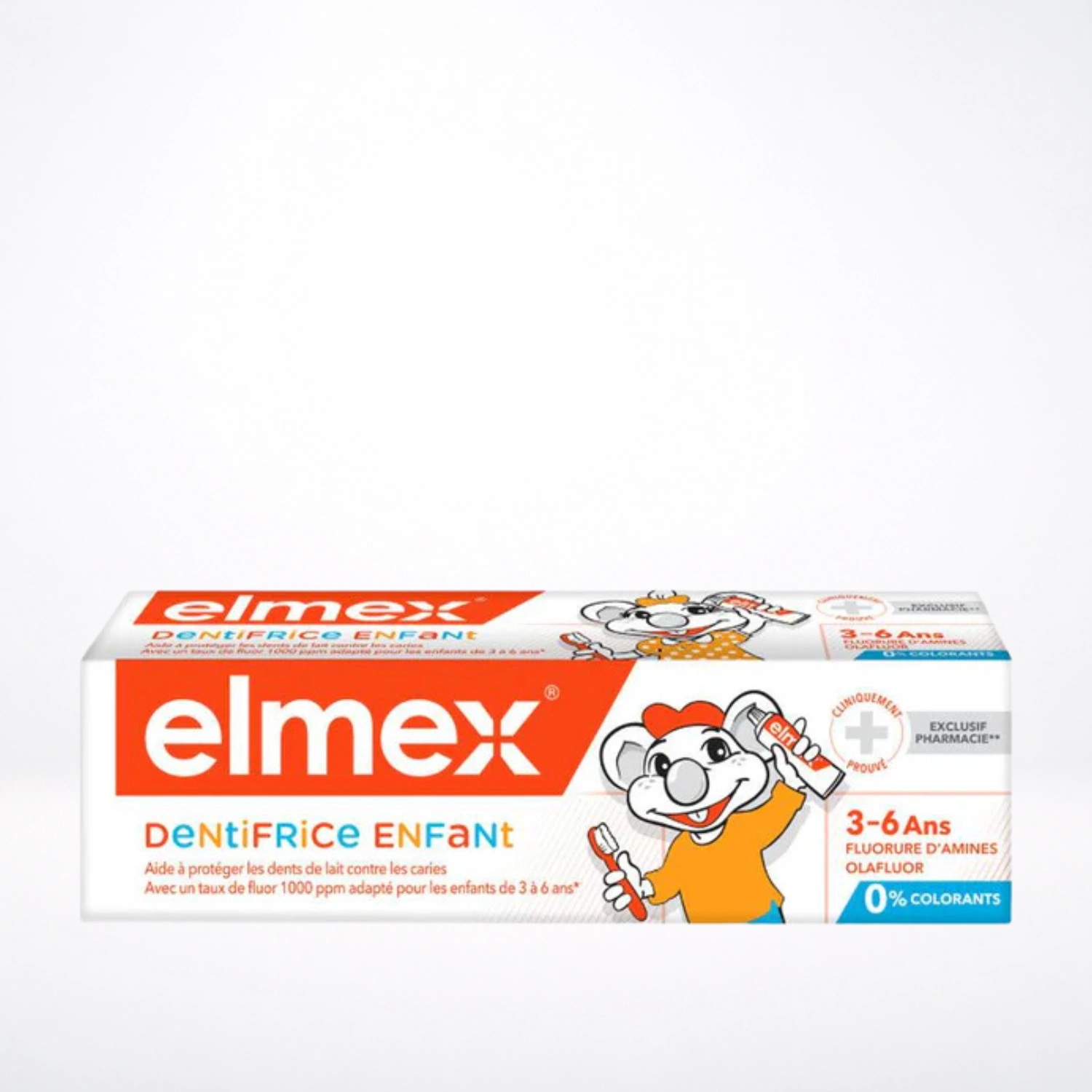 Elmex Dentifrice Enfant 3-6 ans 50ml
