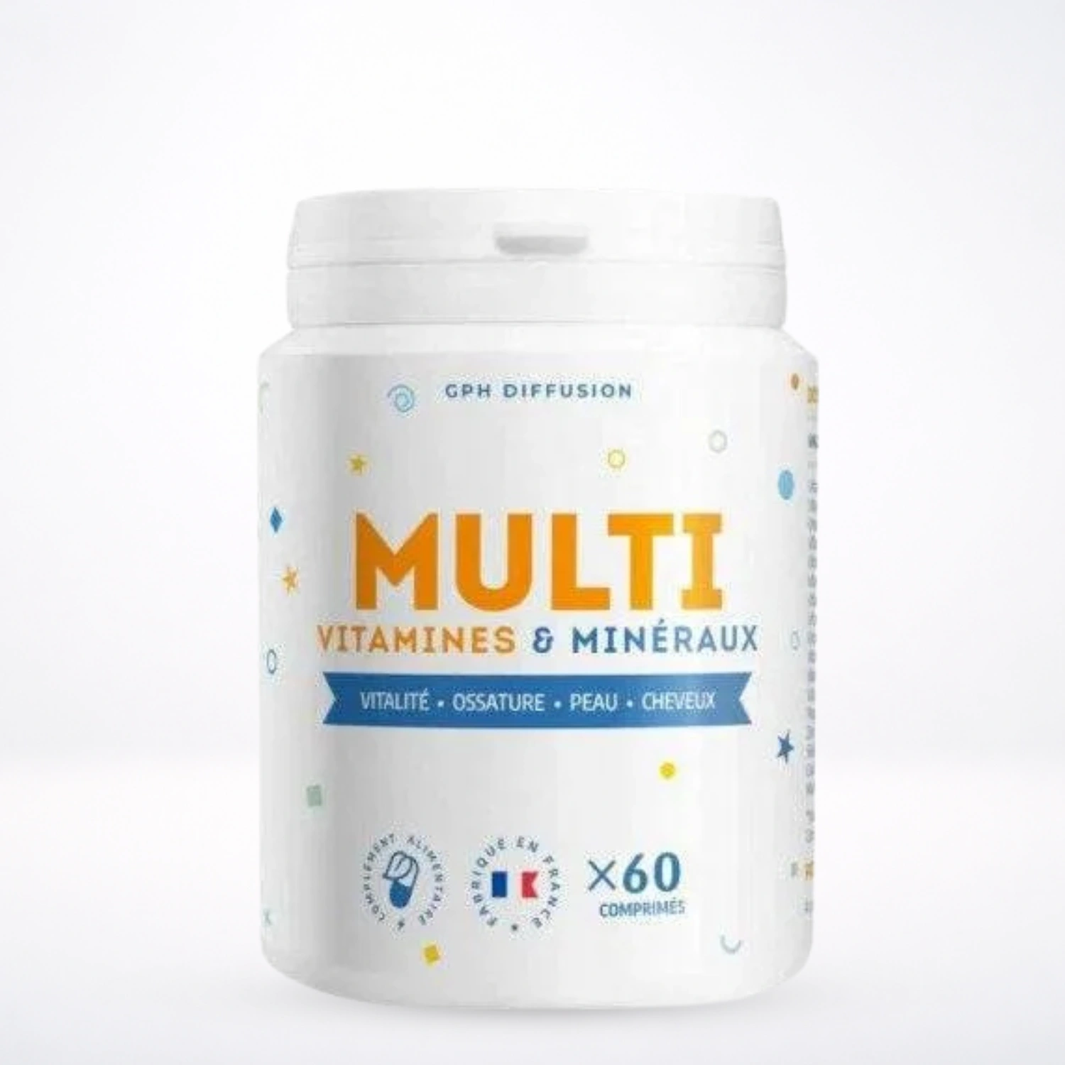 GPH DIFFUSION Multivitamines et Minéraux 60 Comprimés