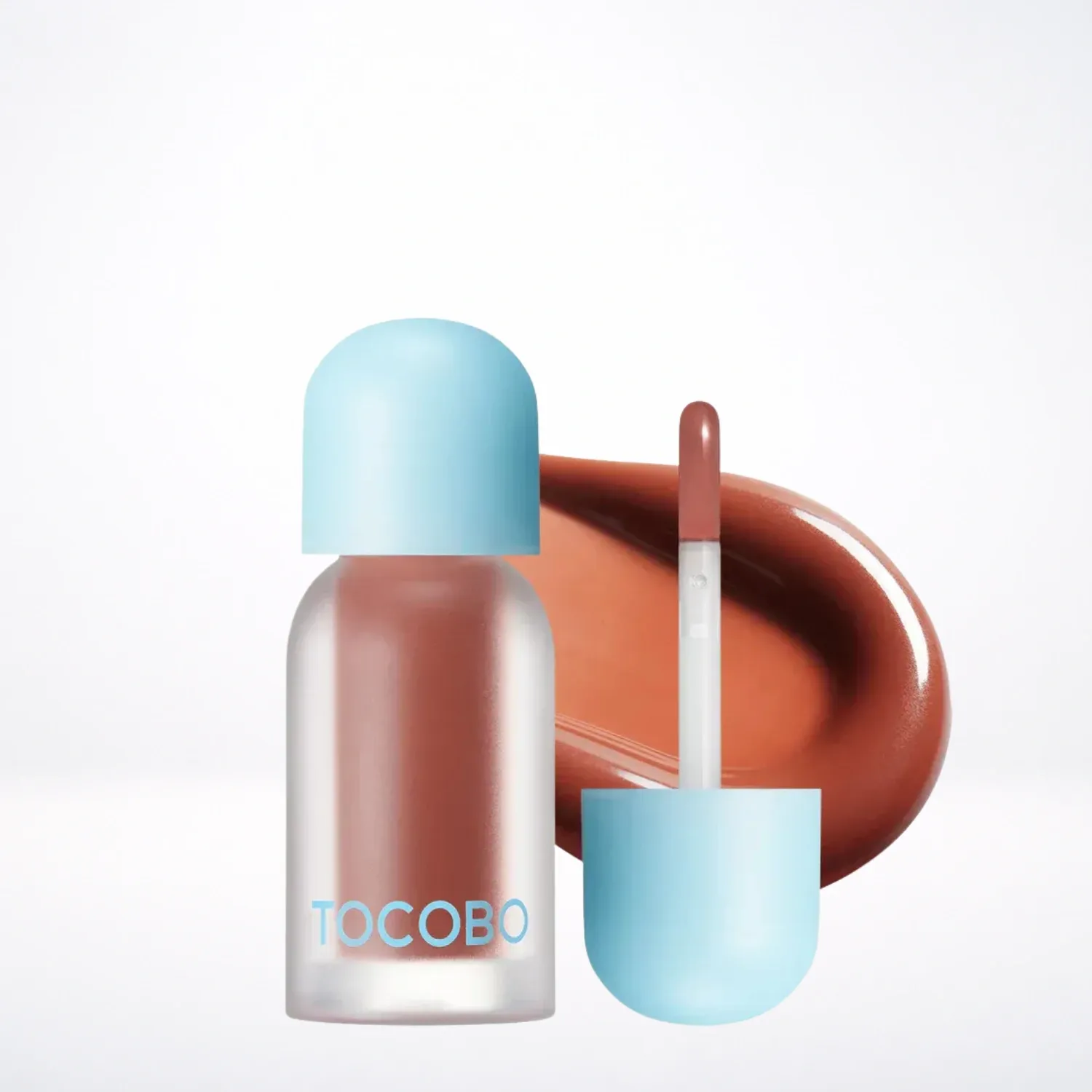 TOCOBO Juicy Berry Plumping Lipstick Oil 4 Bitter Brown 4g Huile à Lèvres Repulpante