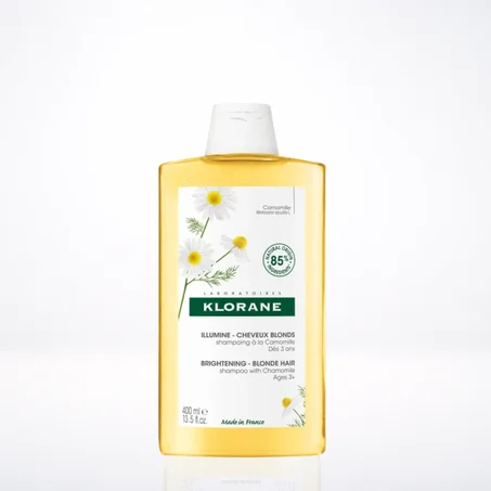 Klorane Camomille Shampoing Reflets Blonds Illumine & Adoucit Cheveux Blonds 400ml
