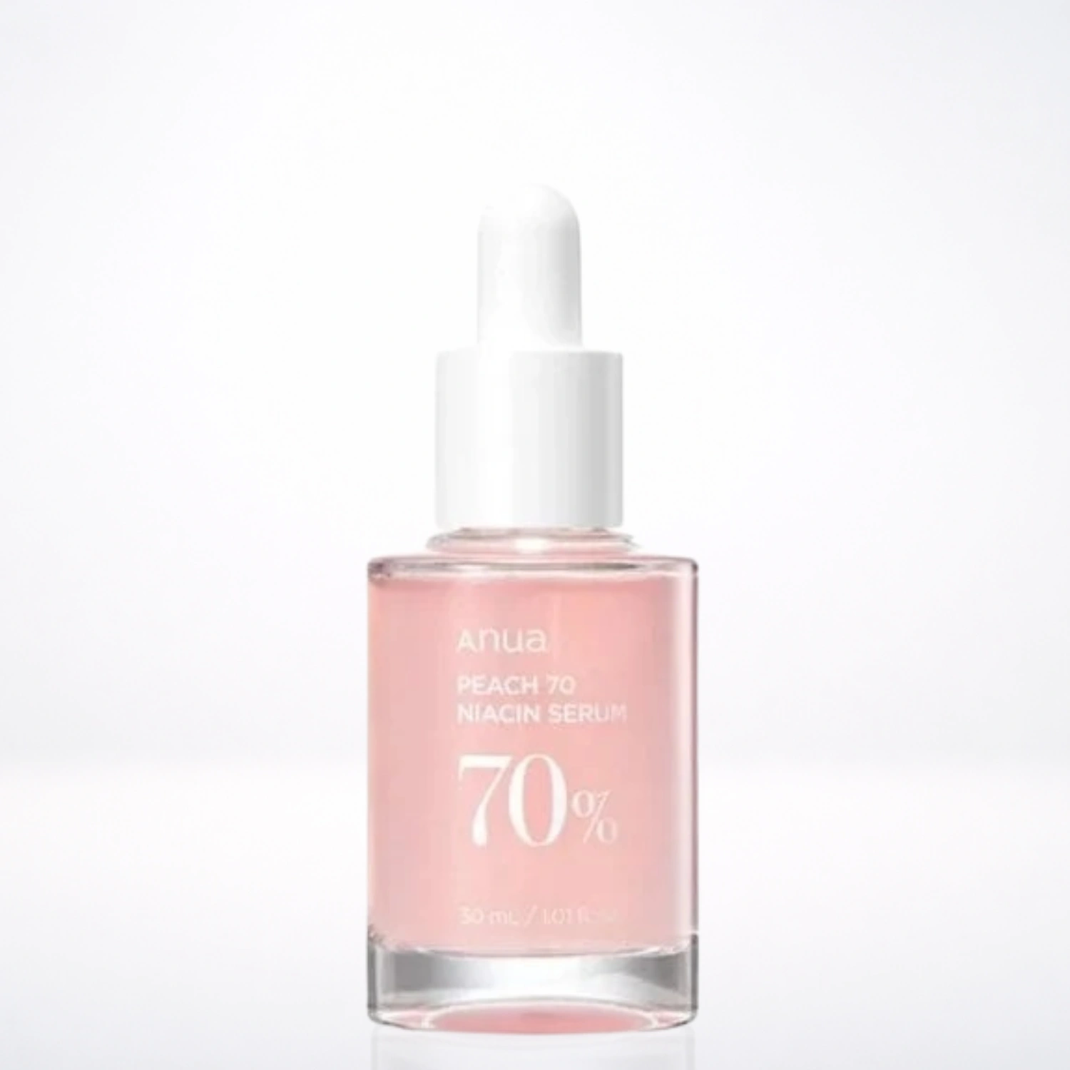 ANUA Peach 70 Niacin Serum 30ml Sérum Éclat Niacinamide Pêche Pores Teint Unifié