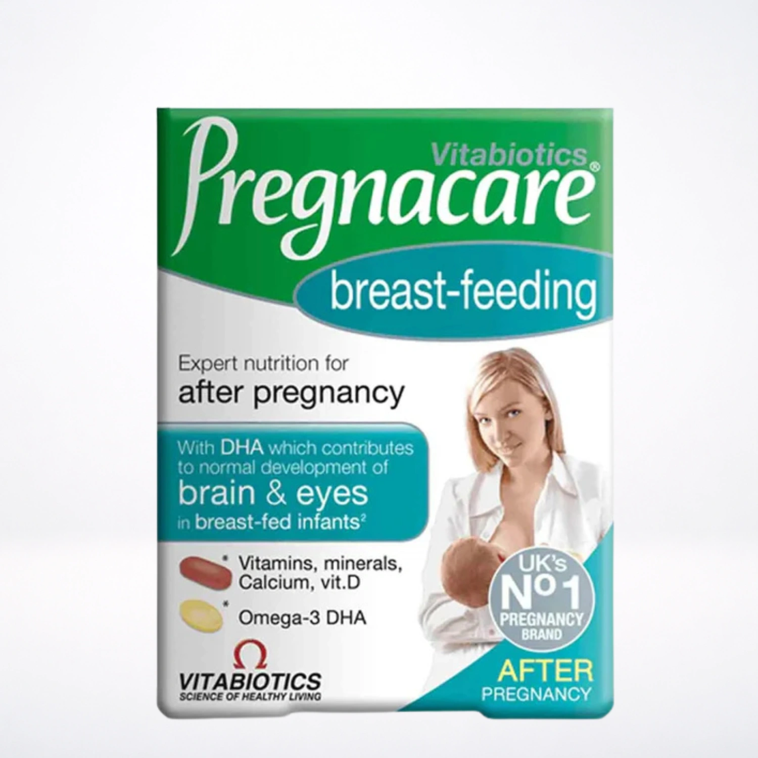 VITABIOTICS Pregnacare Breast-feeding 84 Comprimés Allaitement DHA Calcium Vitamine D