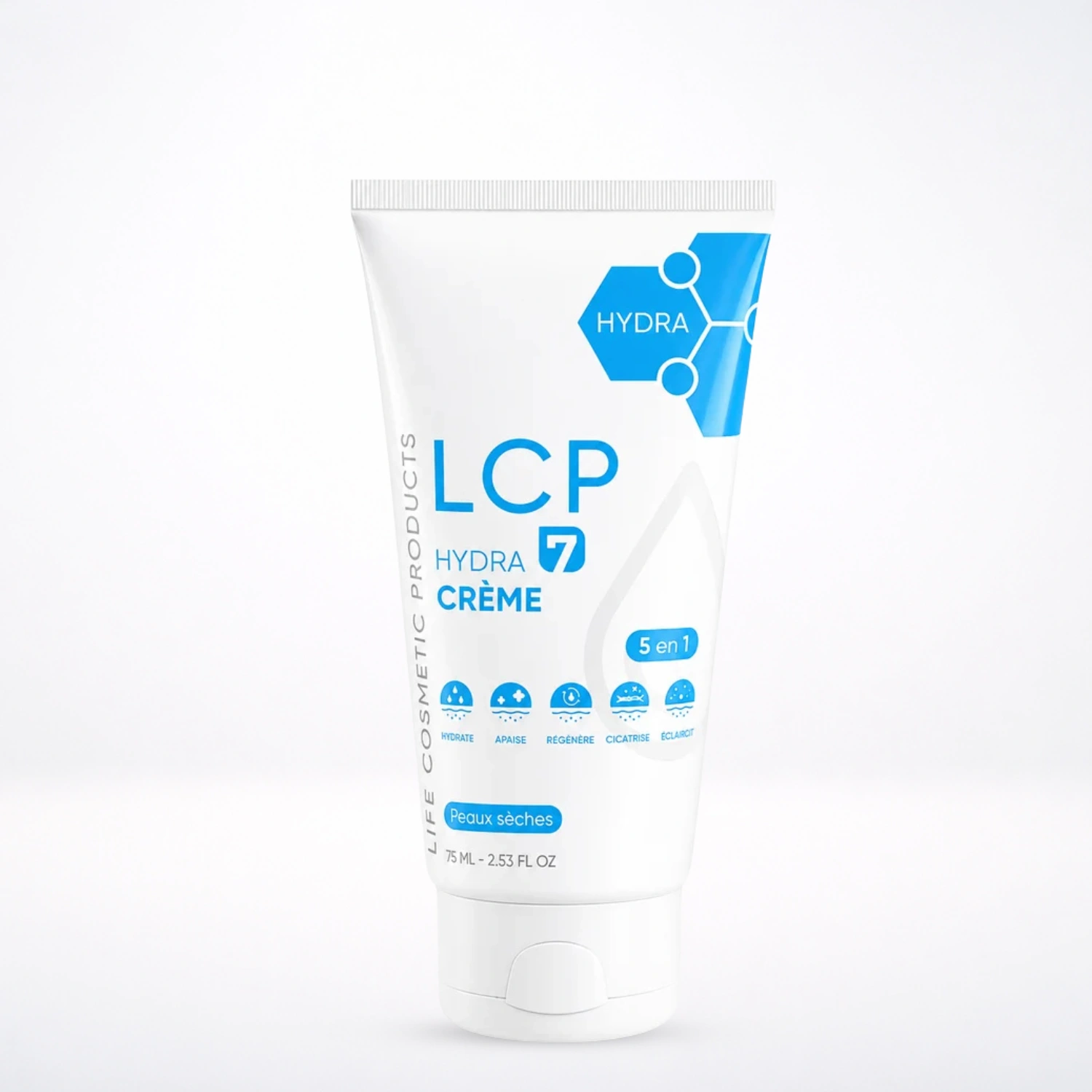 LCP Hydra7 Creme Hydratante Peaux Seches 75ml