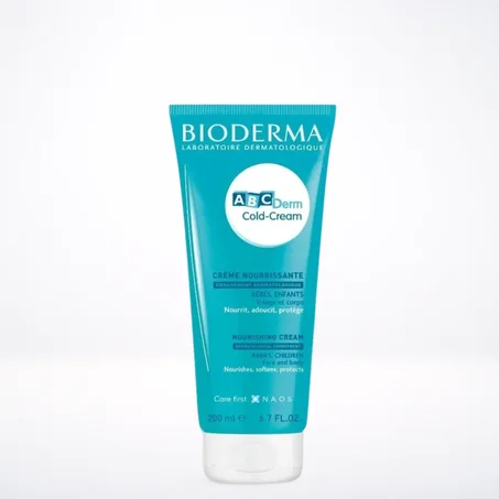 BIODERMA ABCDerm Cold-Cream Crème Visage et Corps 200ml - Protection Intensive Bébés
