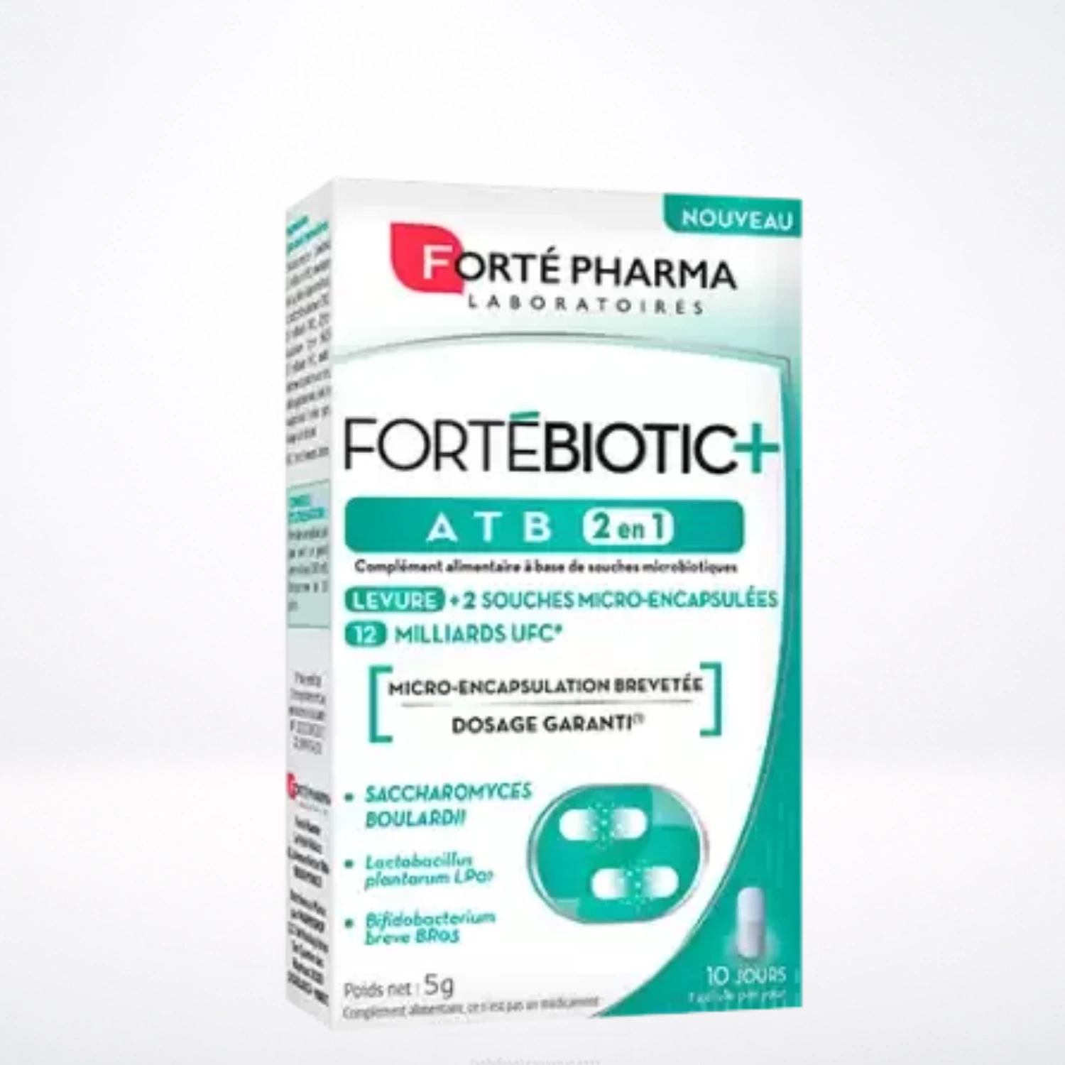 FORTE PHARMA FORTEBIOTIC ATB | 10 gélules