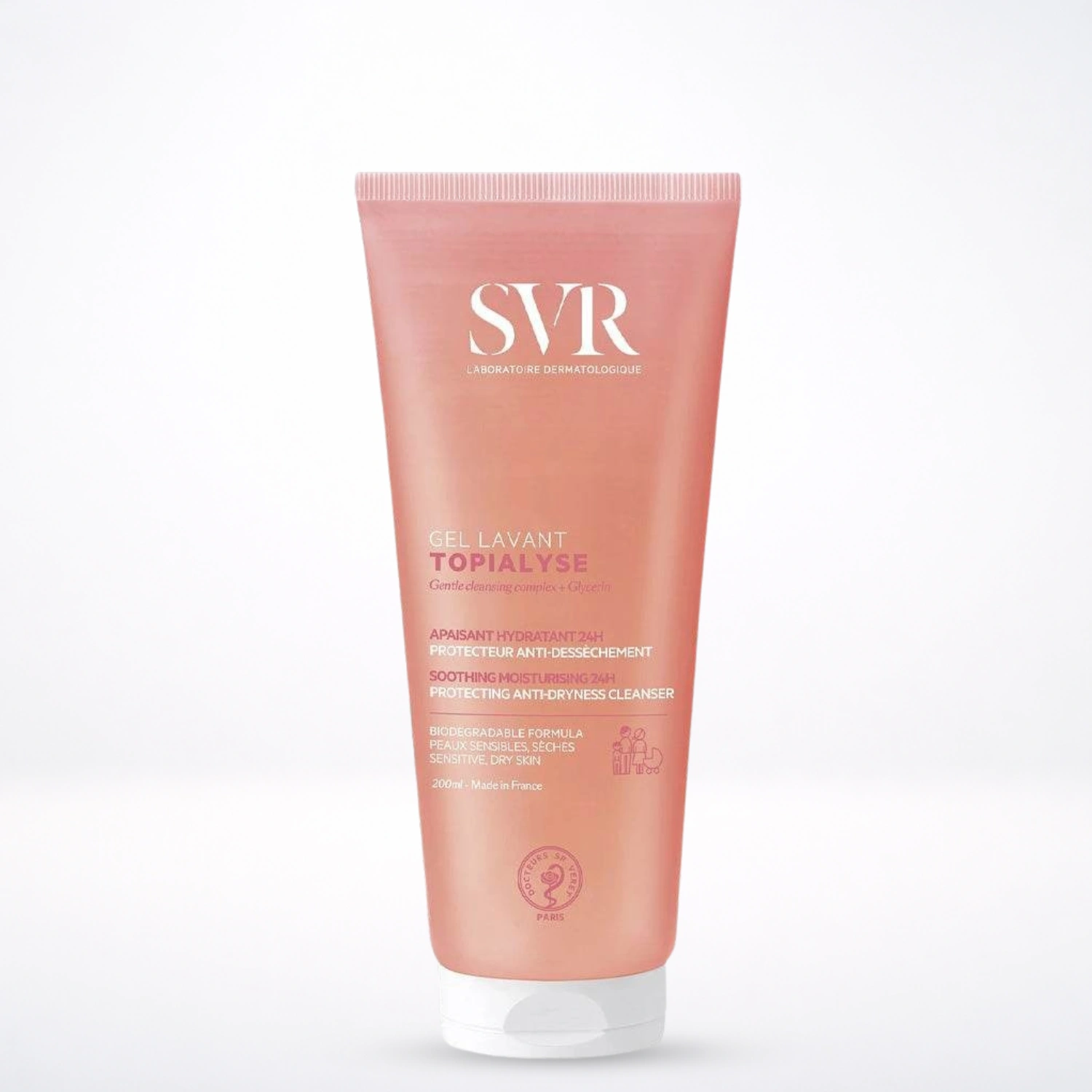 SVR Topialyse Gel Lavant Surgras Apaisant Corps et Visage