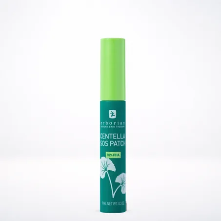 ERBORIAN Centella SOS Patch 9ml Soin Ciblé Anti-Imperfections Boutons Apaisant Réparateur