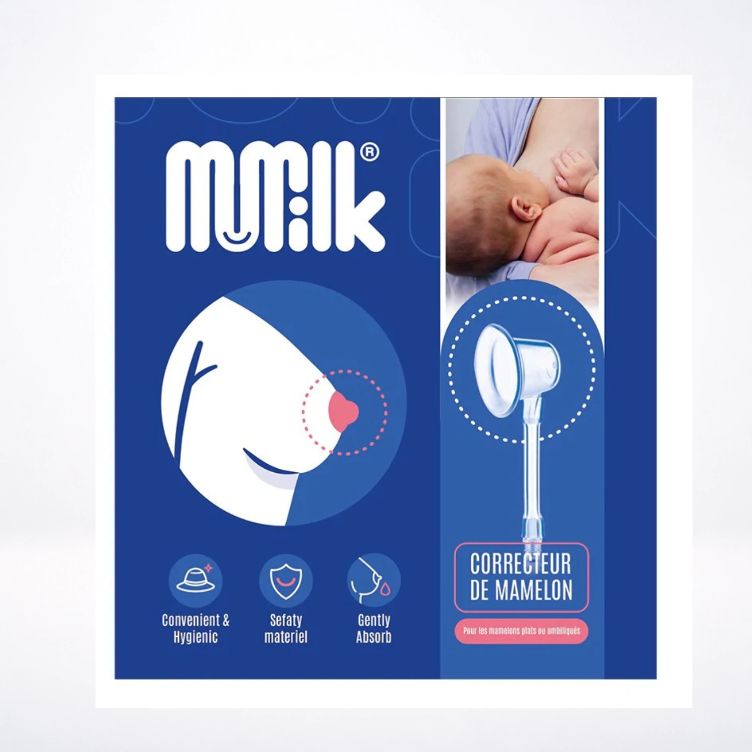 Mumilk Niplette, Correction Douce et Naturelle des Mamelons