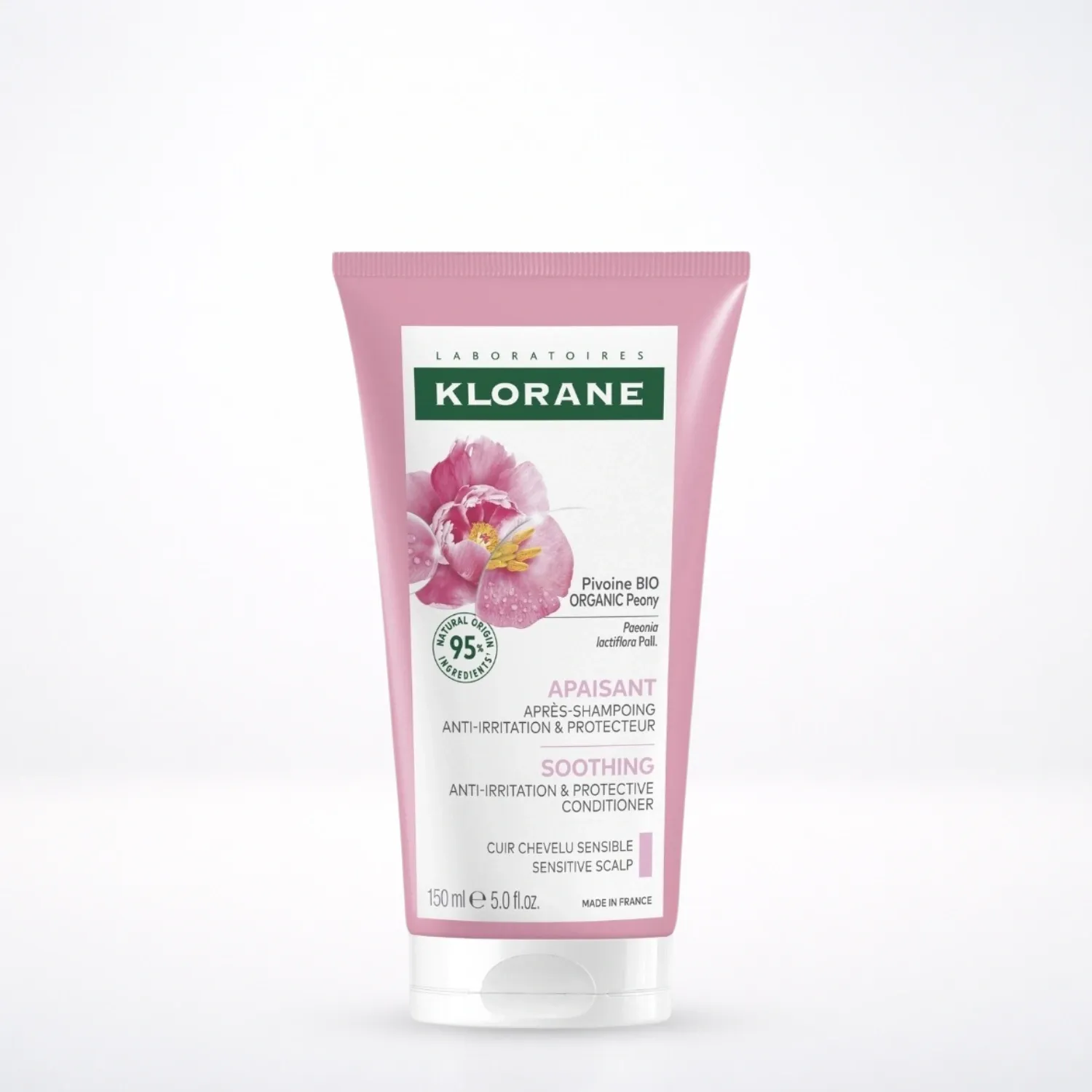 KLORANE – Pivoine Bio Après-Shampoing Apaisant – 150ml