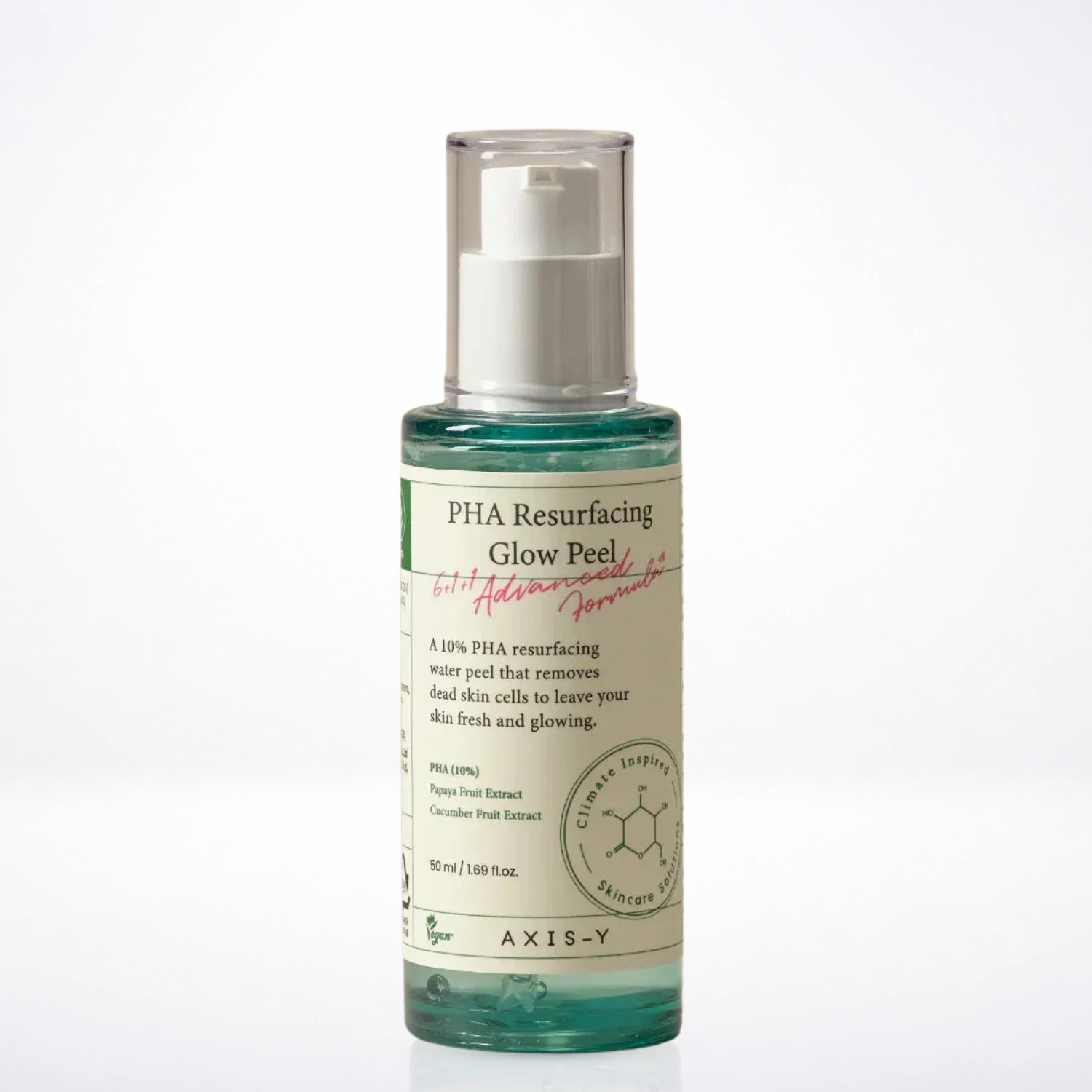 AXIS-Y PHA Resurfacing Glow Peel 50ml Peeling Doux Exfoliant Éclat